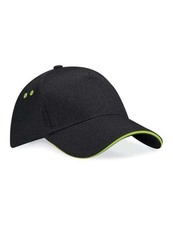 black/lime green